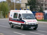 Small ambulance in zagreb