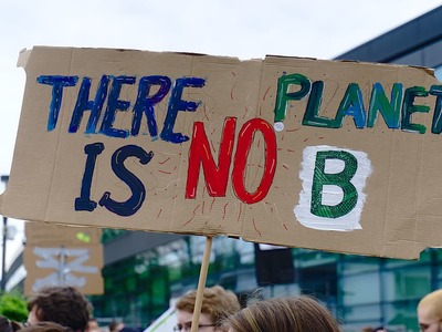 Medium fridays for future climate strike demonstration school strike